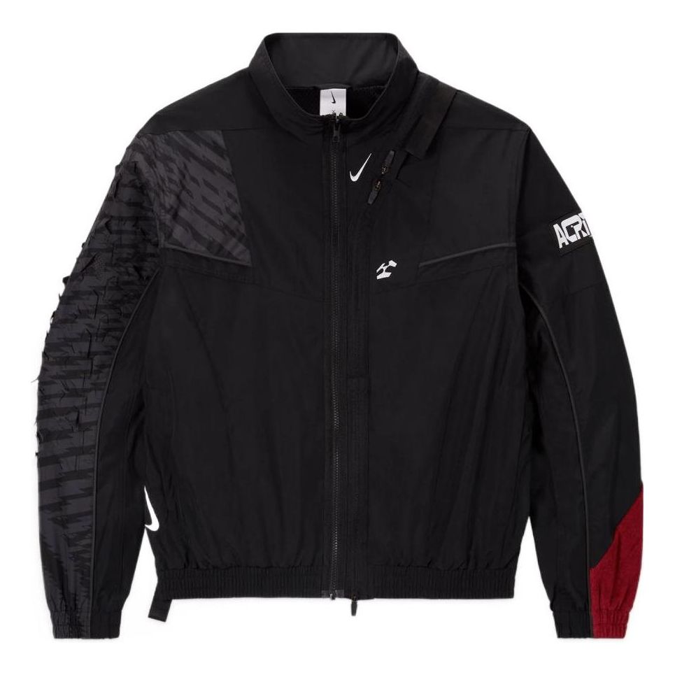 Nike x ACRONYM Nrg Woven Jacket Asia Sizing 'Black' CZ4669-010