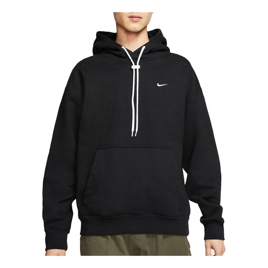 Nike Lab Solid Hooded Sweatshirt For Men Black CD6393-011