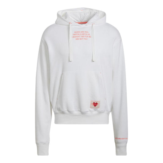 Men's adidas originals V-Day Valentine's Day Series Cotton White HJ9601