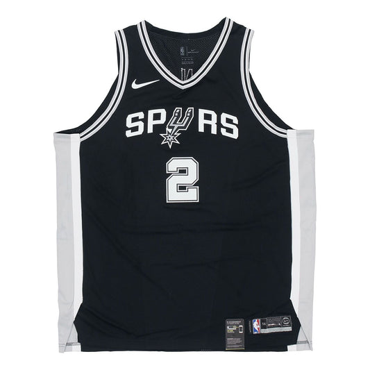 Nike NBA AU Player Edition San Antonio Spurs 2 Jersey 'Black' 863039-010