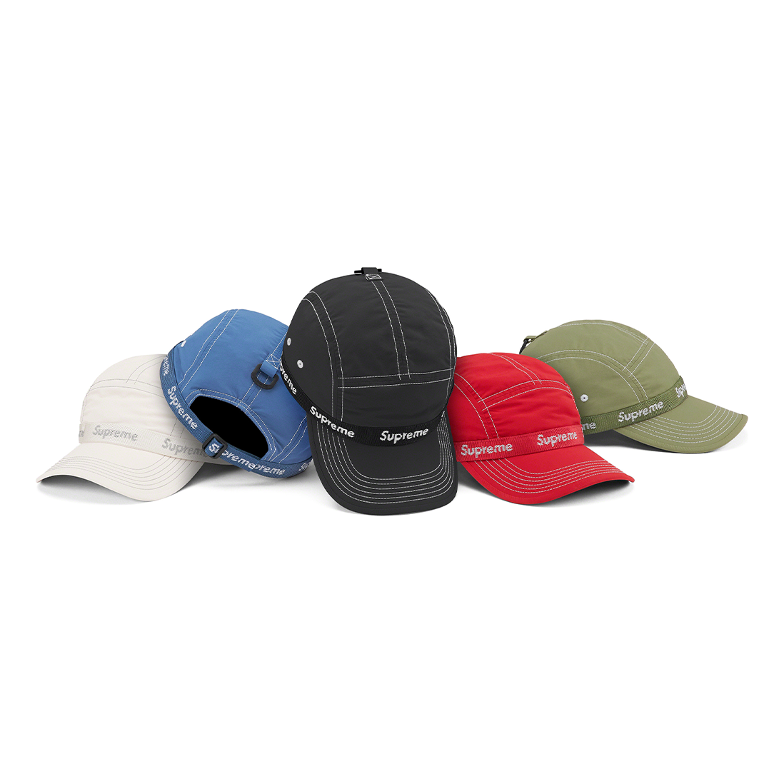 Supreme Webbing Camp Cap 'Multi-Color' SUP-FW22-1014