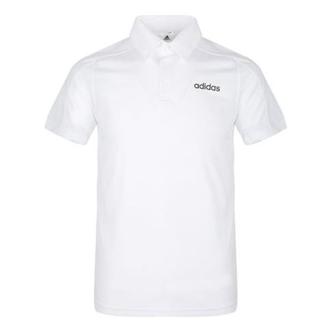 adidas Sports Training Short Sleeve Polo Shirt White DT3049