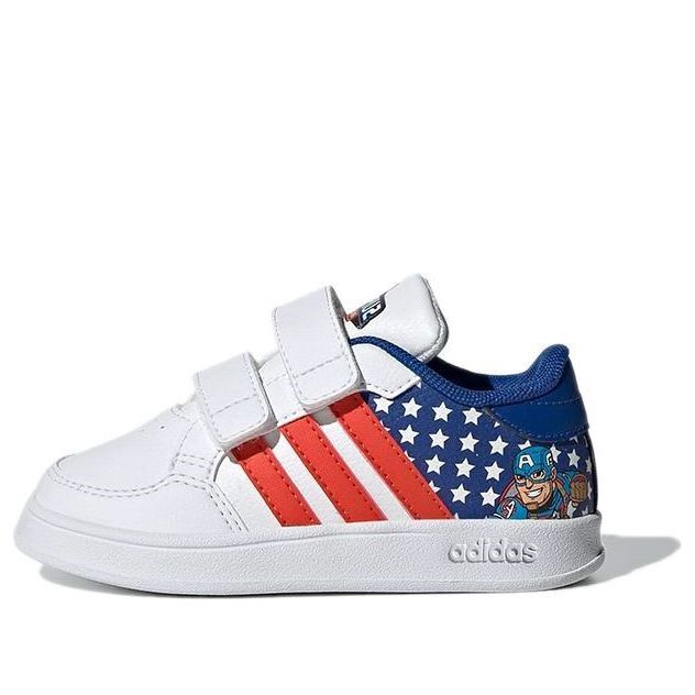 (TD) adidas Breaknet 'White Red Blue' GZ7651