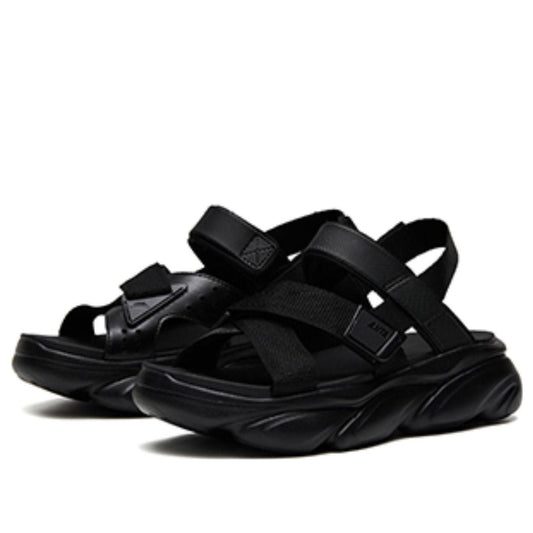 (WMNS) ANTA Life Series Sandals 'Black' 122338503-3