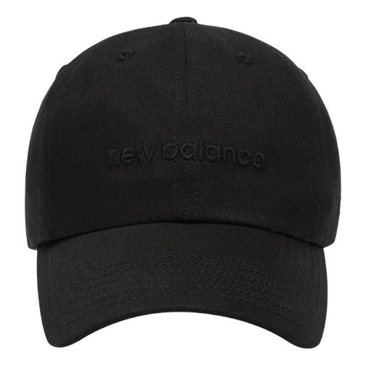 New Balance Embroidery Wordmark Logo Hat 'Black' LAH21003-BK