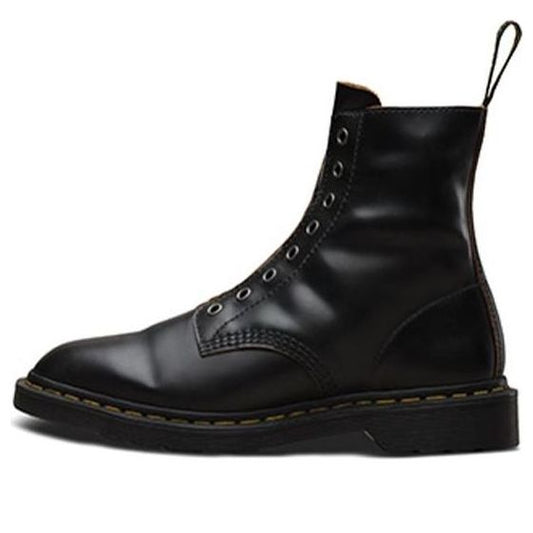 Dr. Martens 1460 Laceless Martin boots Couple Style Black 24555001