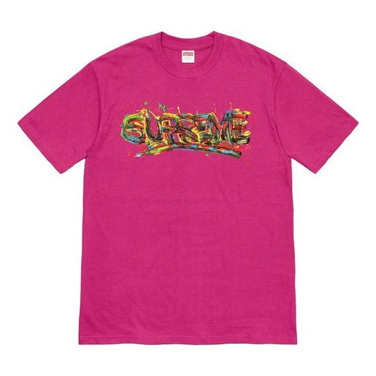 Supreme SS20 Week 1 Paint Logo Tee Logo Tee SUP-SS20-277