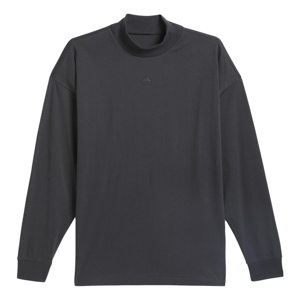 adidas Basketball Long Sleeve Tee 'Carbon' IN9561
