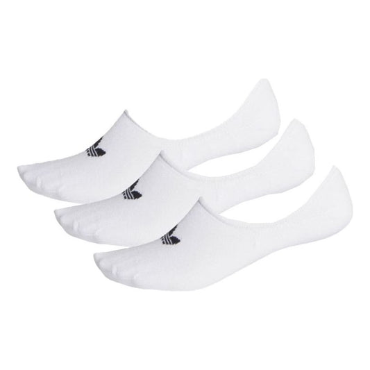 adidas originals Unisex Low Cut Logo Socks 3 Packs White FM0676