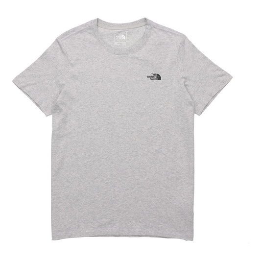 Men's THE NORTH FACE SS20 Geometry Pattern Logo Short Sleeve Gray 4998-DYX