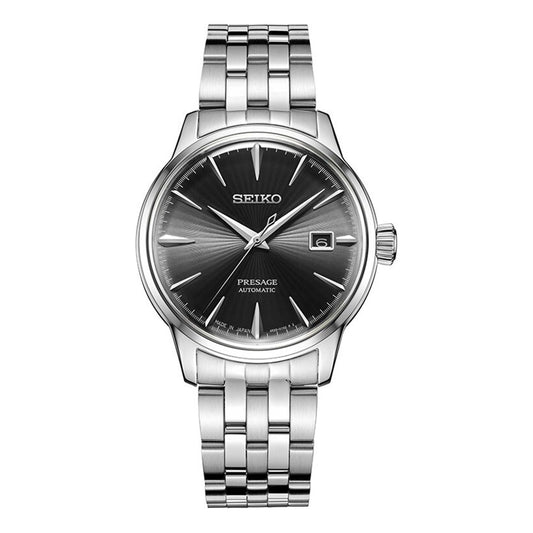Men's SEIKO Series Casual waterproof Mechanical Black SRPE17J1