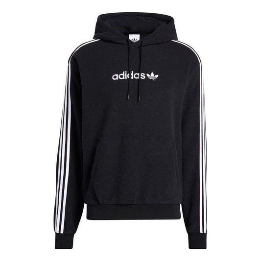 Men's adidas originals Logo Stripe Sports Black H31236