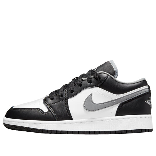 (GS) Air Jordan 1 Low 'Black Medium Grey' 553560-040