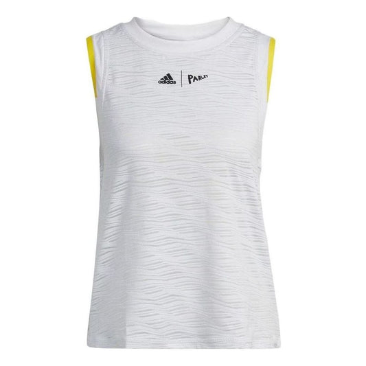 (WMNS) adidas London Match Tennis Tank Top Asia Sizing 'White' HF6325