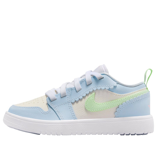 (PS) Air Jordan 1 Low ALT SE 'Half Blue Sail Vapor Green' IB7117-403