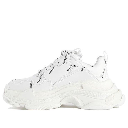 (WMNS) Balenciaga Triple S Sneaker 'All Over Logo - White' 524039W2FA19010