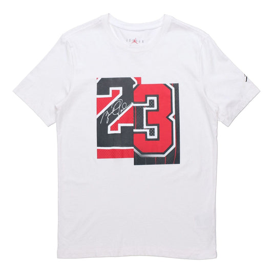 Air Jordan Basketball Sports Round Neck Short Sleeve White CZ2349-100