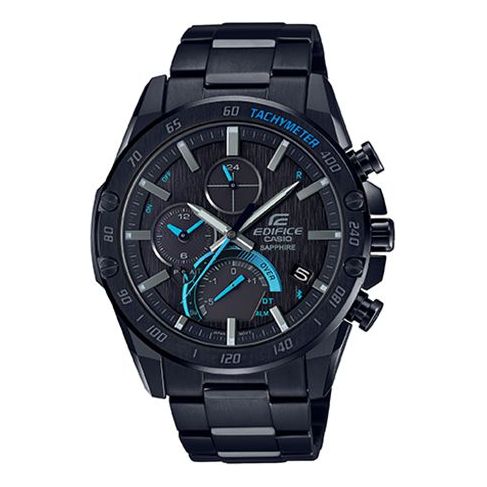 CASIO EDIFICE Series Quartz Mens Black Analog EQB-1000XYDC-1APR