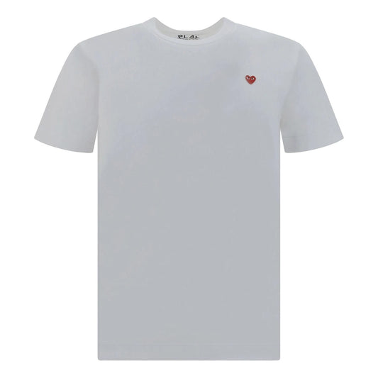 COMME des GARCONS PLAY SS25 Small Heart T-Shirt 'White' AX-T304-051-2
