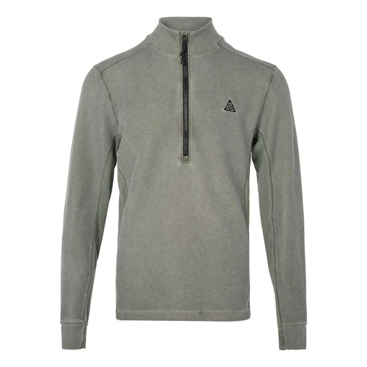 Men's Nike x ACG Zipper Cardigan Sports Long Sleeves Gray T-Shirt DM6223-325