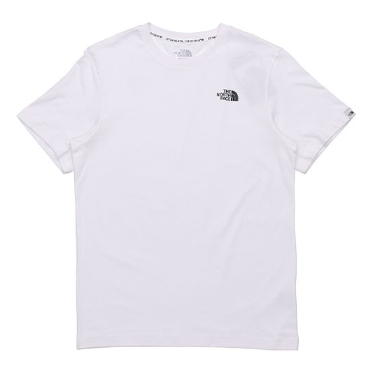 THE NORTH FACE Unisex Street Style Logo Printing Tee White NT7UL21N