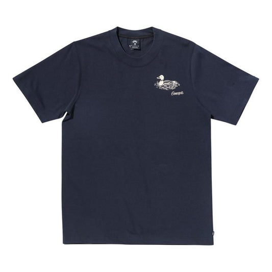 Nike SB Skateboard Dunk High x Concepts Tee Dark blue DA4307-475
