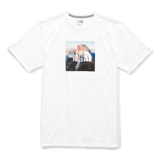 THE NORTH FACE Unisex Clean Ascent Tee Box Logo Print White NF0A3X6UFN4