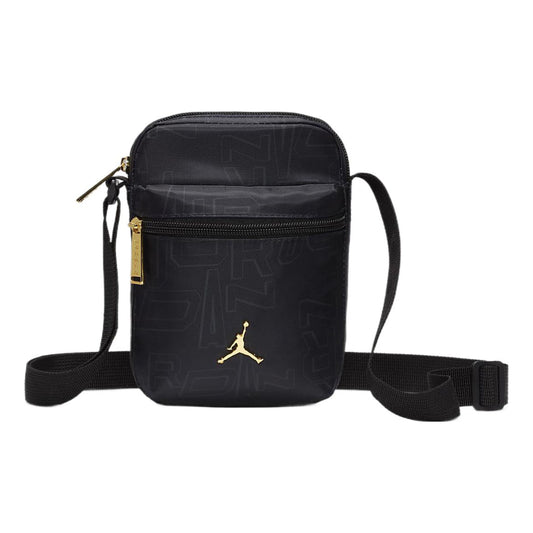 (WMNS) Air Jordan Black and Gold Festival Bag 'Black Gold' FV5743-010