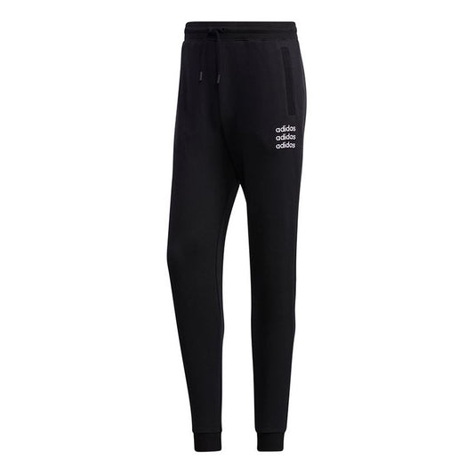 adidas neo M C TP Bundle Feet Sports Long Pants Black GJ8932