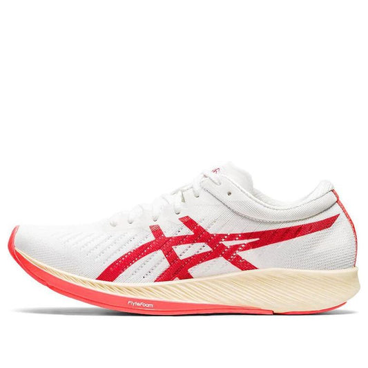 (WMNS) ASICS Metaracer 'White Sunrise Red' 1012A580-100
