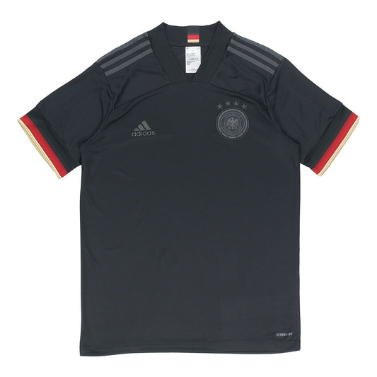 adidas Germany Away Fan Edition Casual Sports Training Soccer/Football Black EH6117