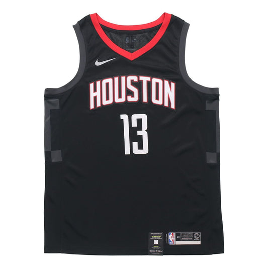 Nike NBA Basketball Jersey Vest SW Fan Edition Rockets 13 Black 877206-010