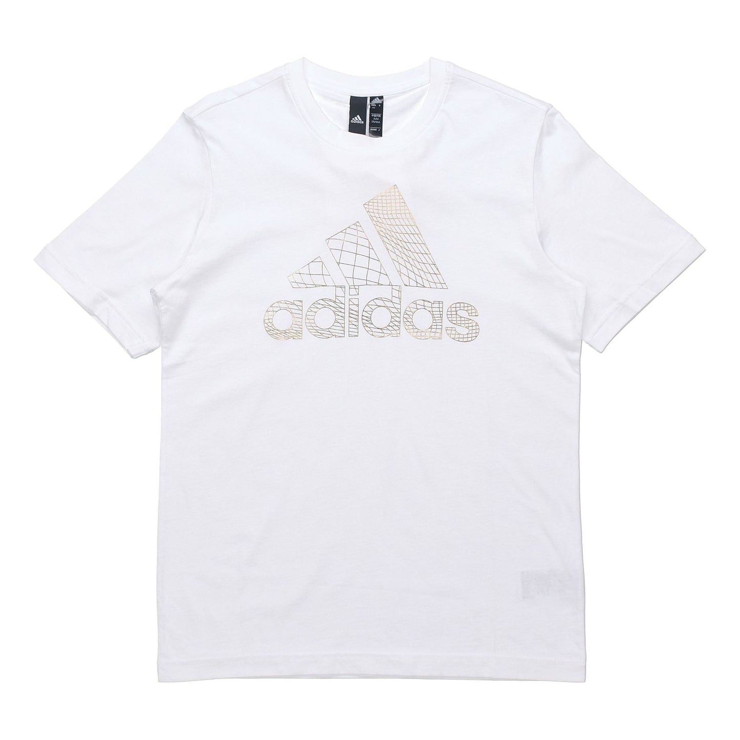 adidas Athleisure Casual Sports Round Neck Short Sleeve White ED7260