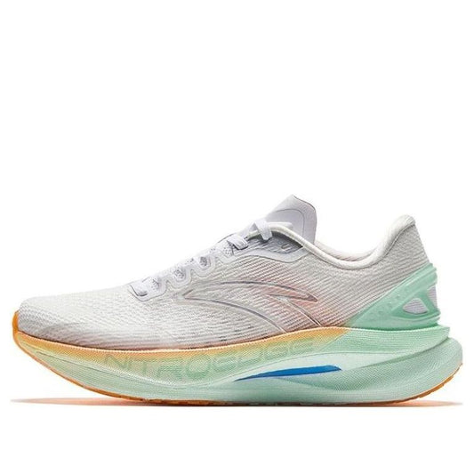 (WMNS) ANTA Running Series Sneakers 'White Green Yellow' 122335580S-8