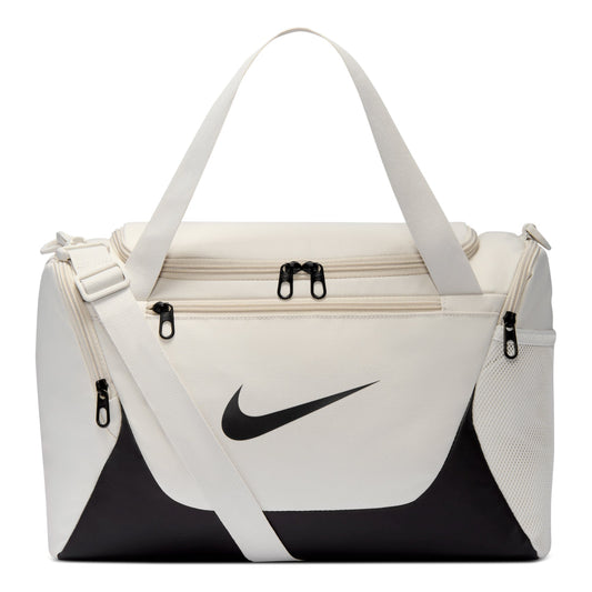 Nike Brasilia 24L Training Canvas Bag 'Light Bone Black' IB4398-072