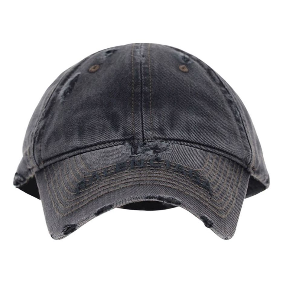 Balenciaga Denim Cap 'Charcoal' 719544416B61100