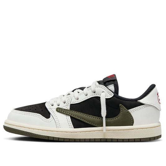 (PS) Air Jordan 1 Retro Low OG SP x Travis Scott  'Olive' DZ5909-106