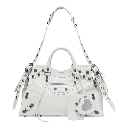 (WMNS) Balenciaga Neo Cagole City Handbag 'White' 700451210B09104