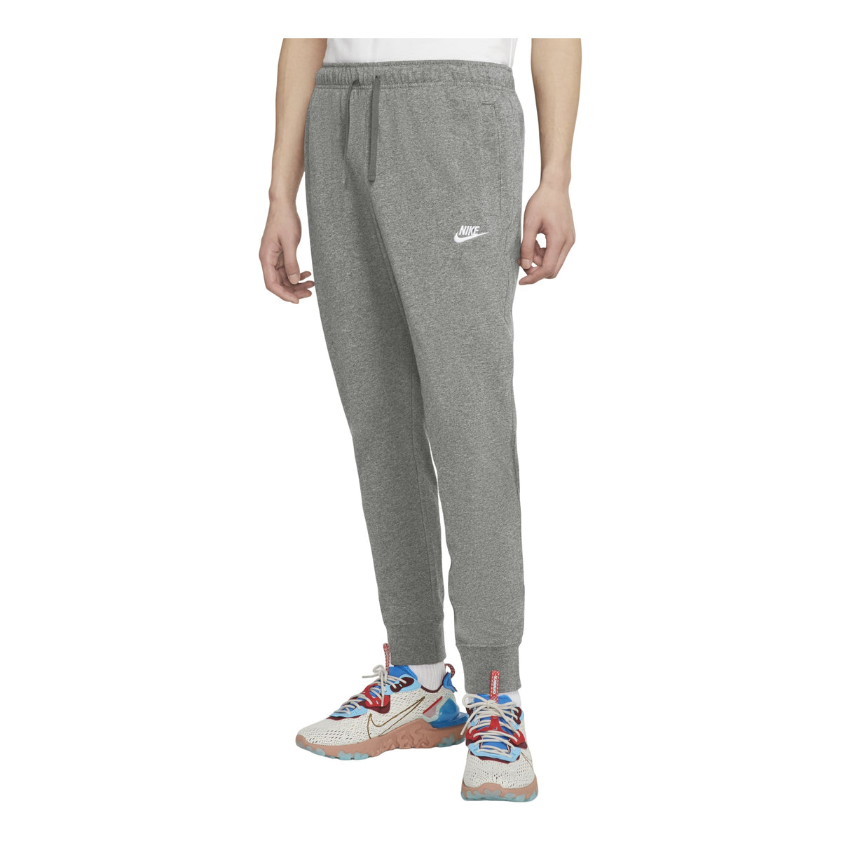 Nike Sportswear Club Knit Lacing Sports Long Pants dark grey Gray BV2763-063