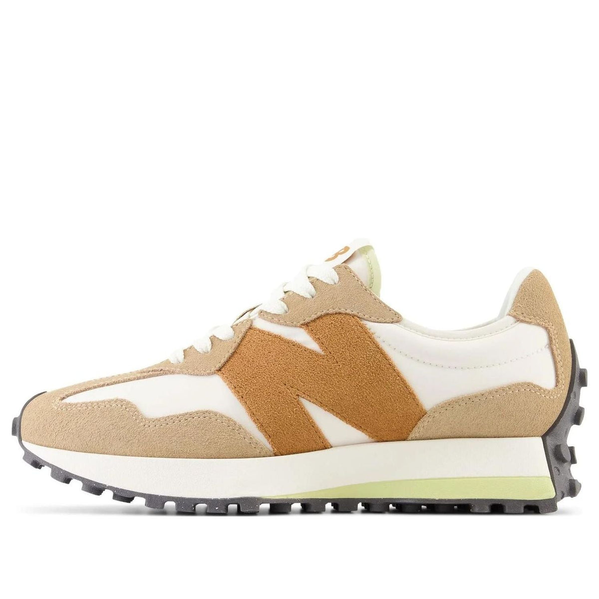 (WMNS) New Balance 327 'White Brown' WS327PT