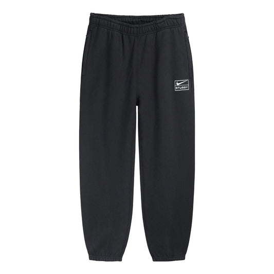 Nike x Stussy Sweatpants 'Black' DN4030-010