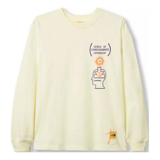 THE NORTH FACE x Brain Dead Unisex Round-neck Swea Creamy NF0A3YCWN9Q1