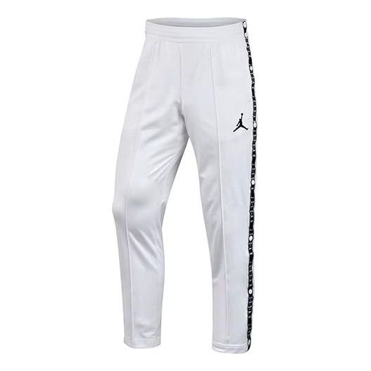 Air Jordan Side Logo Printing Pants Asia Sizing 'White' CK1455-100