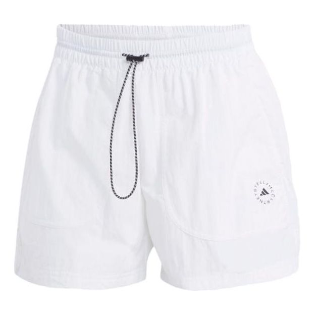 (WMNS) adidas by Stella McCartney TrueCasuals Sportswear Woven Shorts 'White' HZ2227