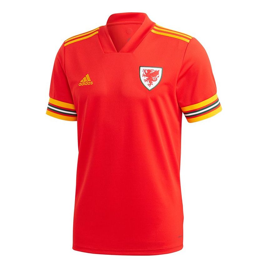 adidas Faw H JSY Fan Edition National Team Home Soccer/Football Sports Short Sleeve Red FH8528