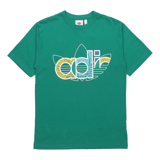adidas originals Sports Short Sleeve Malachite Green FM1574