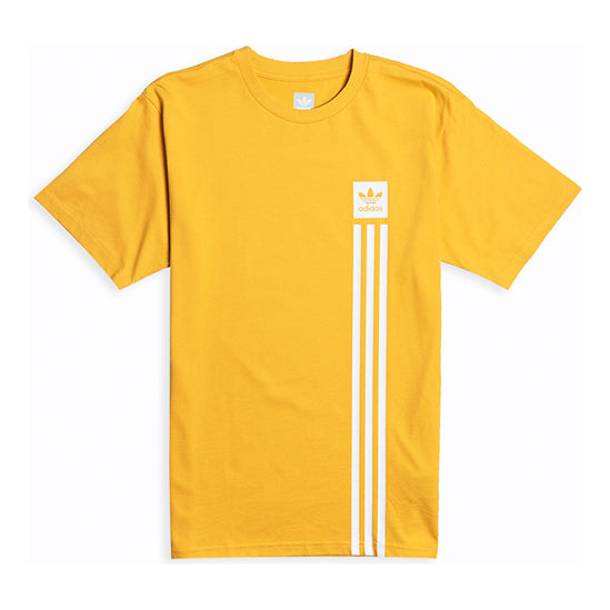 adidas originals BB Pillar Tee Short Sleeve Yellow EC7378
