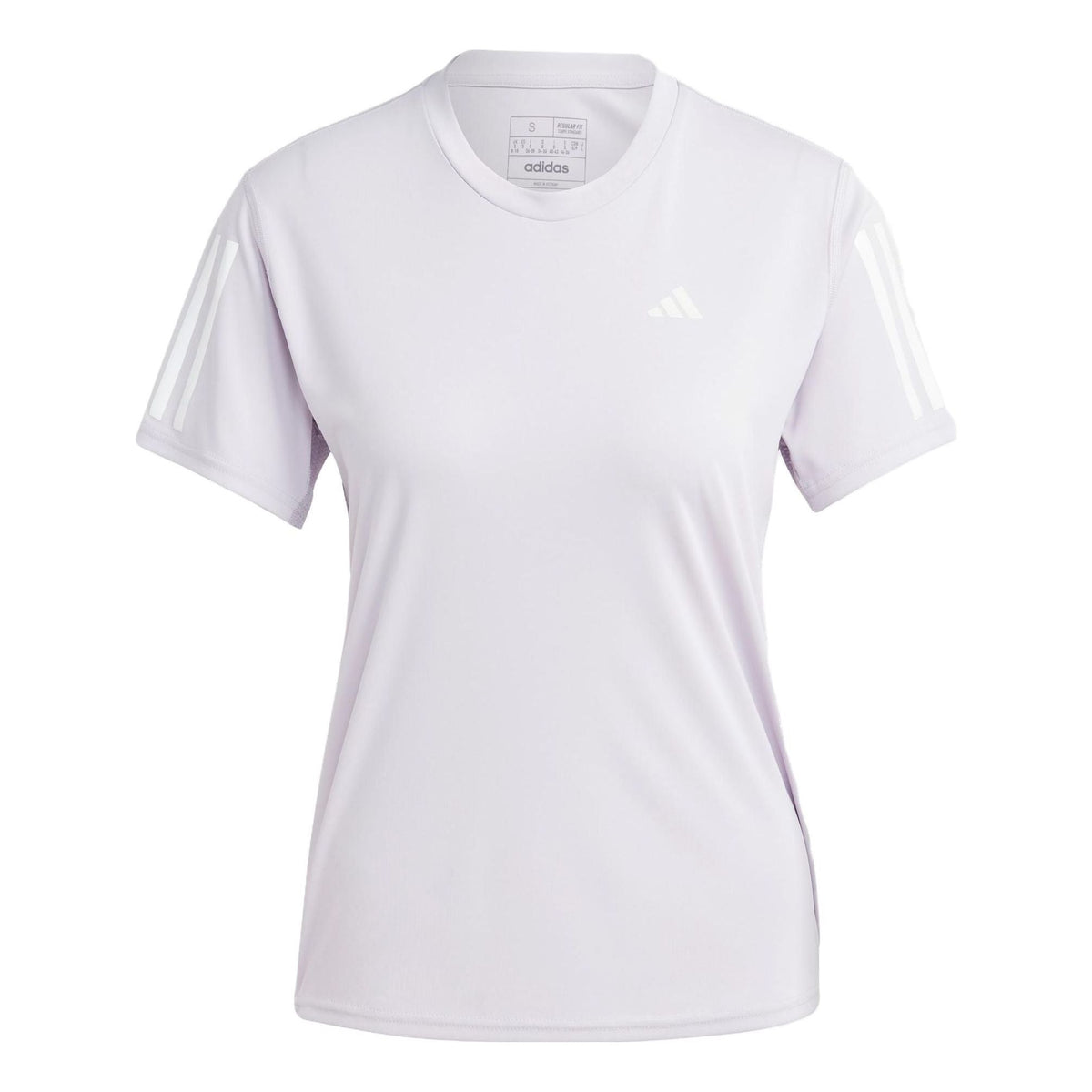 (WMNS) adidas Own the Run T-Shirt Asia Sizing 'Purple' IC5192