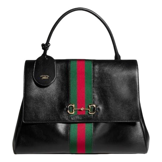 (WMNS) Gucci Paparazzo Large Top Handle Bag 'Black' 875019-AAGIQ-1053