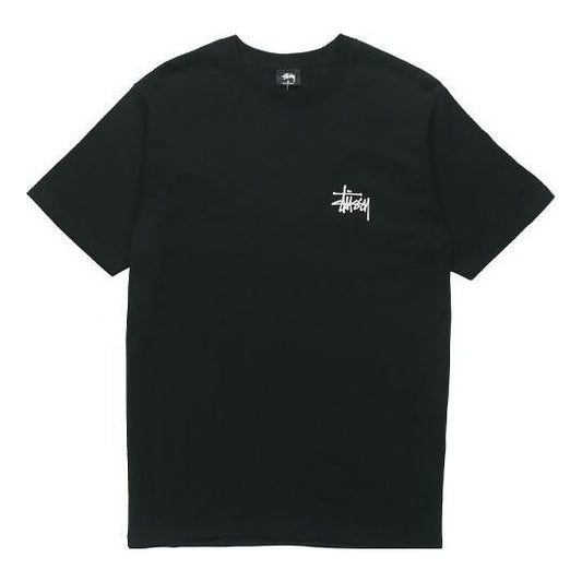 Stussy Classic Basic Printing Short Sleeve Unisex Black 1904257-1